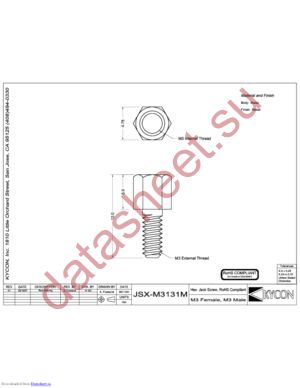 JSX-M3131M datasheet  