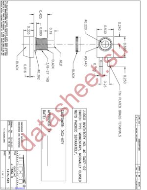 40-3437-02 datasheet  