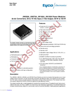 JW050A61 datasheet  