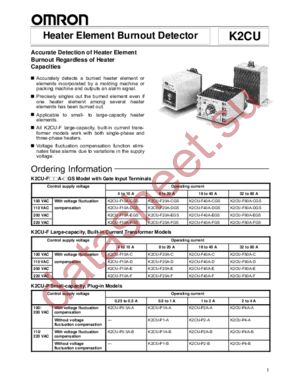 K2CU-F20A-E-AC200 datasheet  