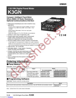 K3GNNDC24VDC datasheet  