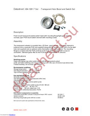 K84-1081.7.SET datasheet  