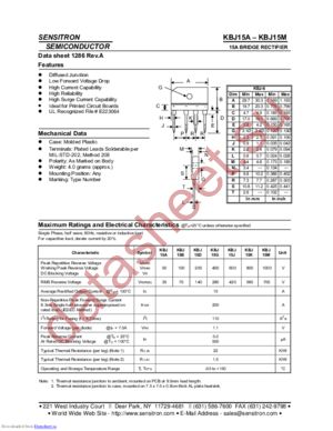 KBJ6G datasheet  