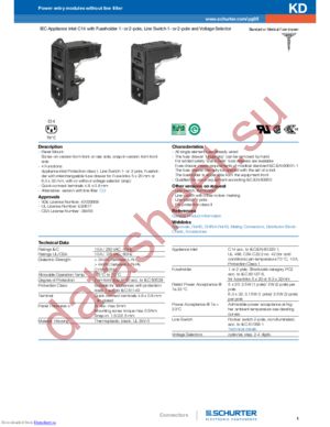 KD14.1101-151 datasheet  