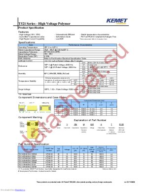 T521D476M020ATE055/BKN datasheet  