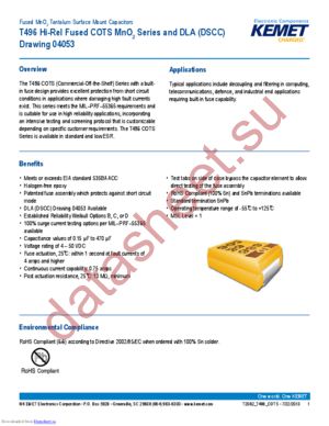 T496B225K016AT datasheet  