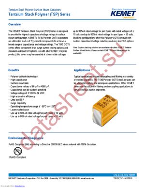 TSP4D887M010AH6510D541 datasheet  