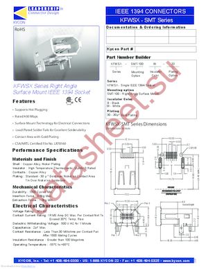 KFWSX-SMT-100B30 datasheet  