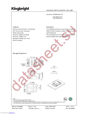 APB3025ESGC-F01 datasheet  