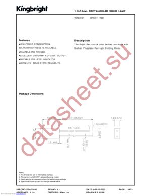 W144HDT datasheet  