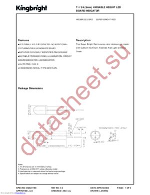 W53BR23.5/SRD datasheet  