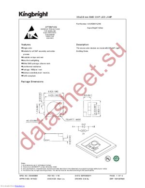 KA-3529SYLZ4S datasheet  