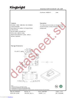 AA3020AYC datasheet  