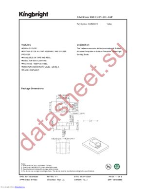 AA3528AYC datasheet  