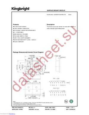 ACDA03-41CGKWA-F01 datasheet  