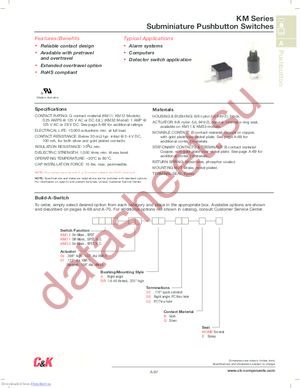 KM1101RR05BE datasheet  