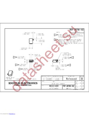 FEF-26790-I02 datasheet  