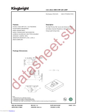 KP-2012EC datasheet  