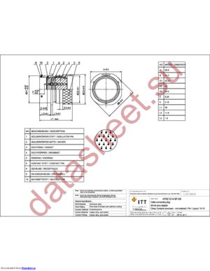 KPSE1E14-19PDN datasheet  