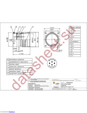 KPT00A24-61S datasheet  