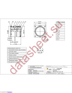 KPT00E10-98SX datasheet  