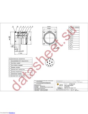 KPT00E14-12P datasheet  