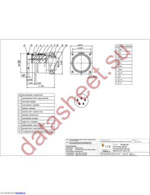 KPT00F14-5P datasheet  