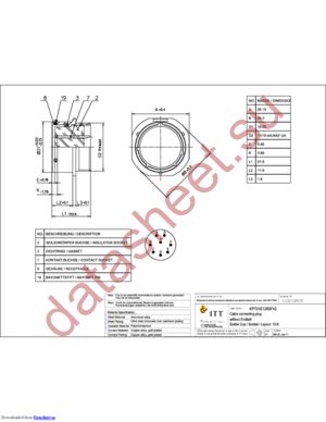 KPT01E12-8SF42 datasheet  