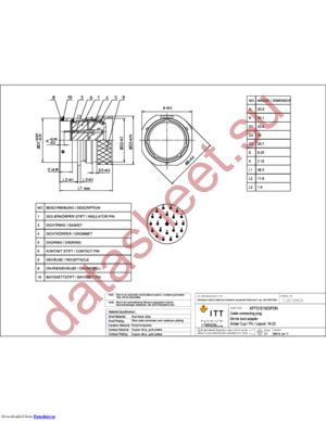 KPT01E16-23PDN datasheet  