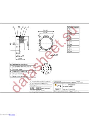 KPT02E16-26PZ datasheet  