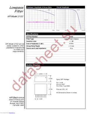 KR2152 datasheet  