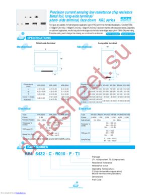 KRL11050-C-R002-G-T1 datasheet  