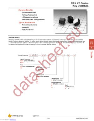 KS11R27CQD datasheet  