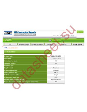 KX14-60K11DE datasheet  