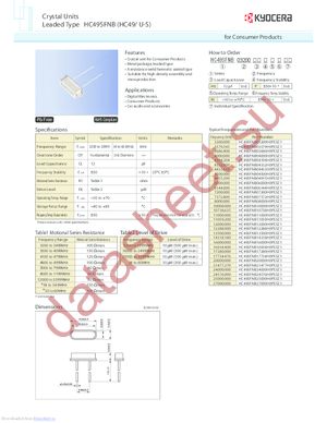 HC49SFNB21477H0PESZ1 datasheet  