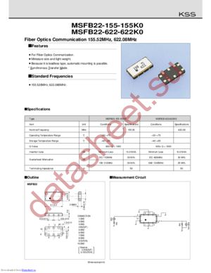 MSFB22-155-155K0 datasheet  