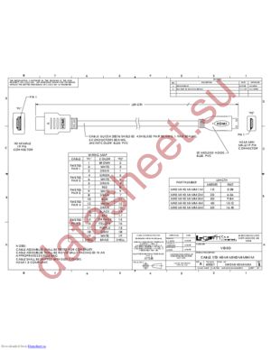 MHDMI-HDMI-MM-2M datasheet  