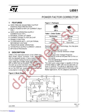 L6561_04 datasheet  