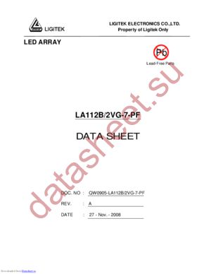 la112b-2vg-7-pf datasheet  
