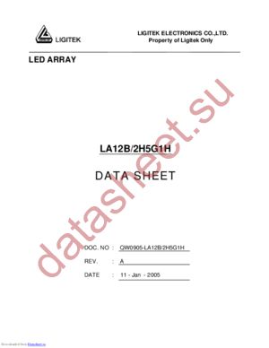 la12b-2h5g1h datasheet  