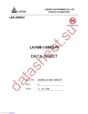 la140b-1-sbks-pf datasheet  