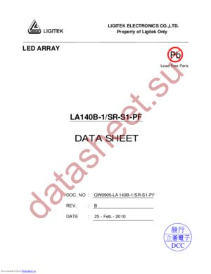 la140b-1-sr-s1-pf datasheet  