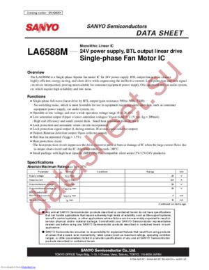 LA6588M datasheet  