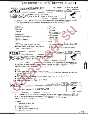 LA7090 datasheet  