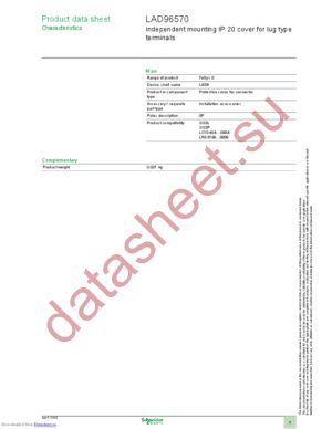 LAD96570 datasheet  