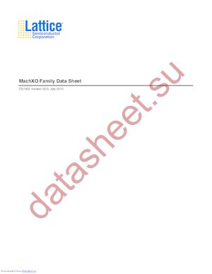 LCMXO1200C-3BN256C datasheet  