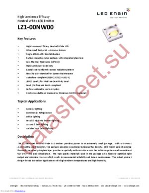 LZ1-10NW00-0040 datasheet  