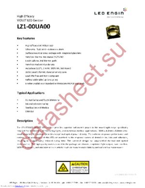 LZ1-00UA00-U6 datasheet  