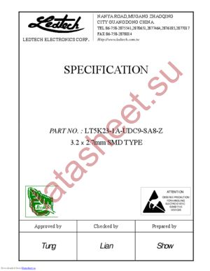 LT5K23-1A-UDC9-SA8-Z datasheet  