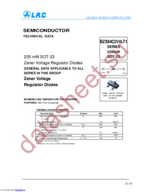 LBZX84C4V3LT3 datasheet  